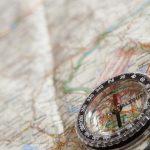 Best Compass for Hiking, Compass and Map, CC0 Public Domain Pixabay