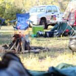 camping hammock stand