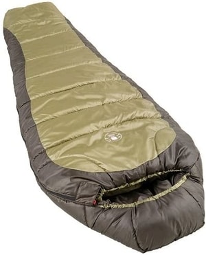 Coleman 0F mummy sleeping bag for camping