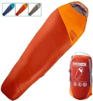 Winners outfitters camping mummy sleeping bag